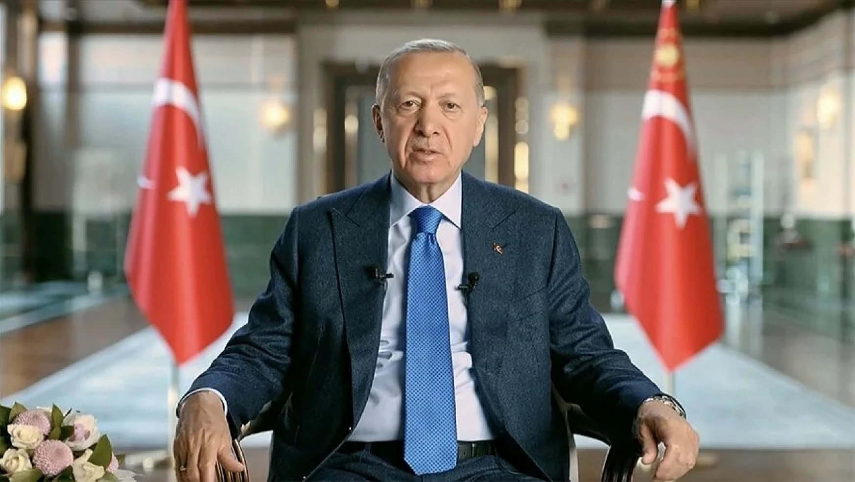 Erdoğan: 45 bin tonu aşan yardım malzemesiyle Filistin halkının yanında olduğumuzu gösterdik