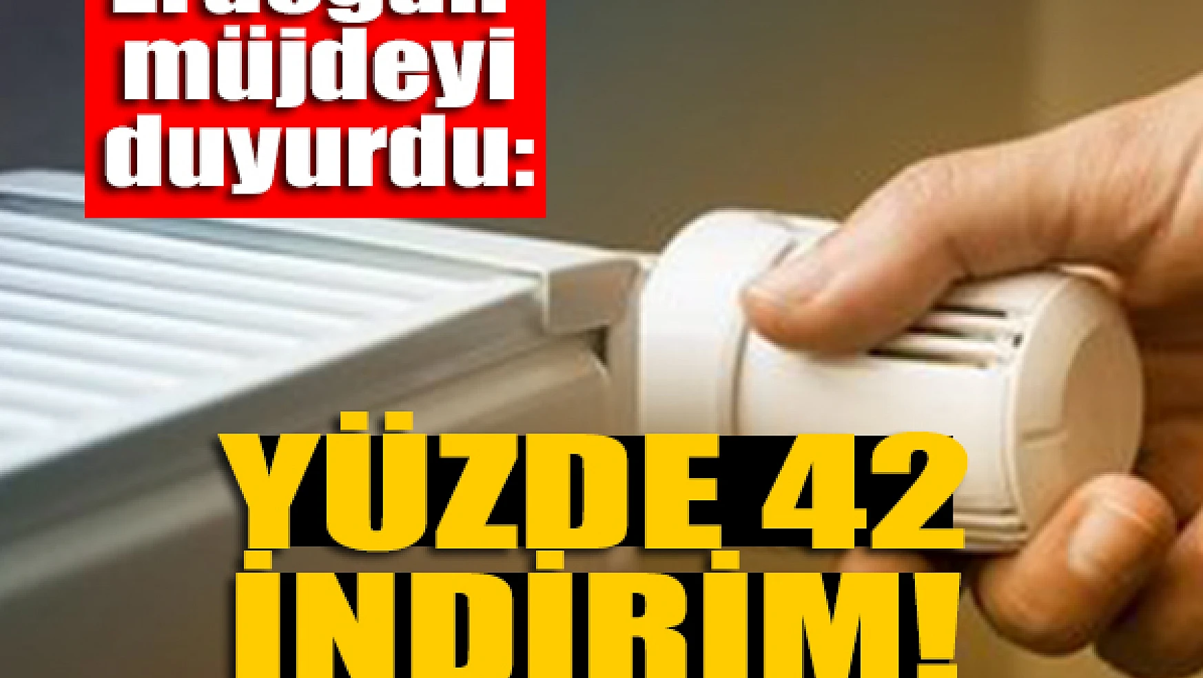 Erdoğan müjdeyi duyurdu: Yüzde 42 indirim!