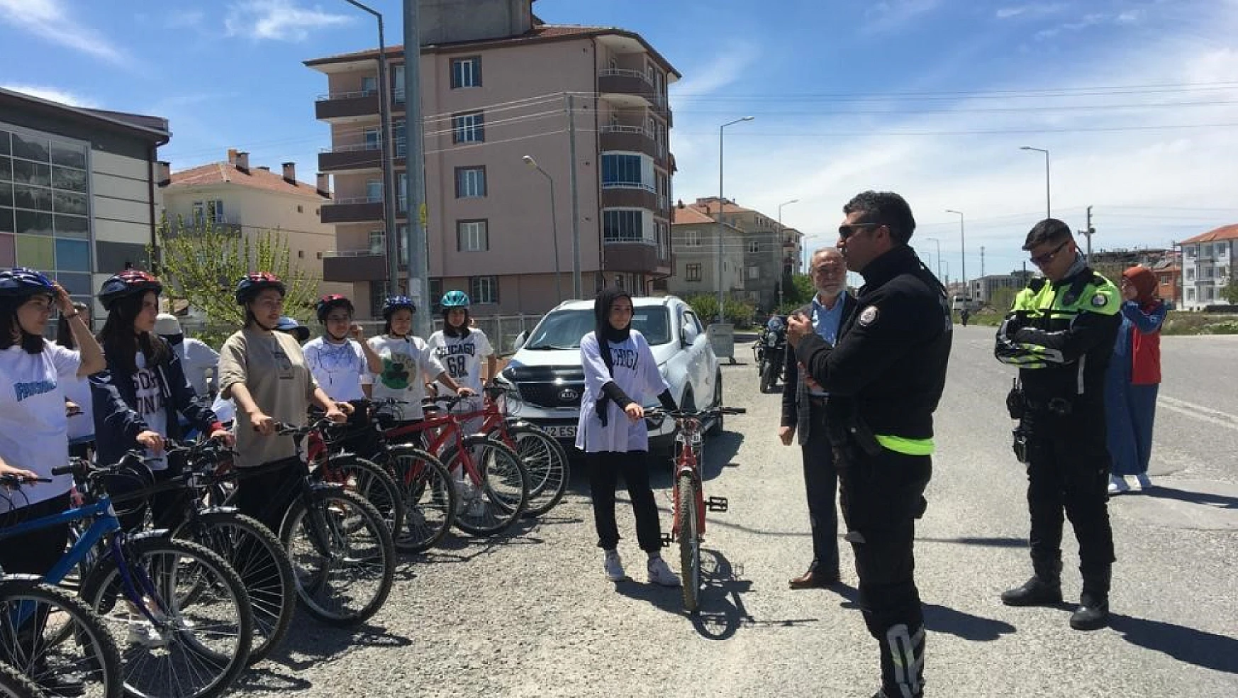 Ereğli'de bisiklet sürücülerine eğitim