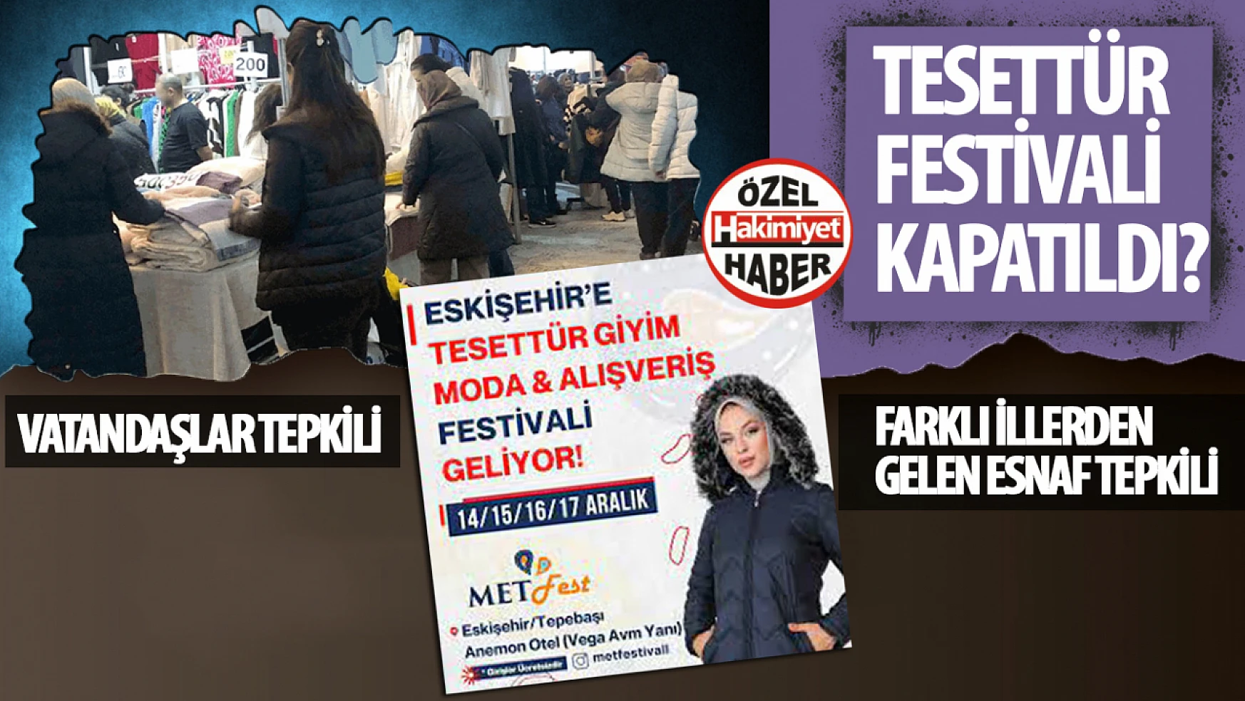 Eskişehir'deki Tesettür Festivali 'Haksız Rekabet' Öne Sürülerek Kapatıldı