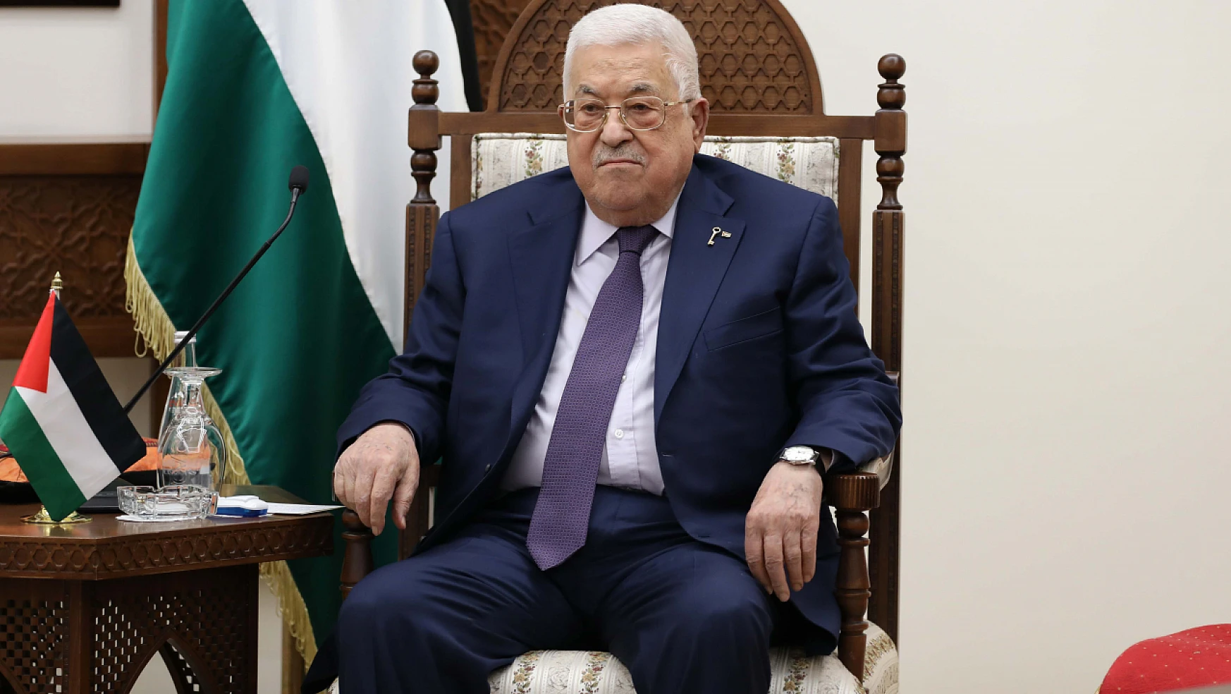 Filistin Devlet Başkanı Abbas, İsrail'in Filistinlilere yönelik katliamından ABD'yi sorumlu tuttu!