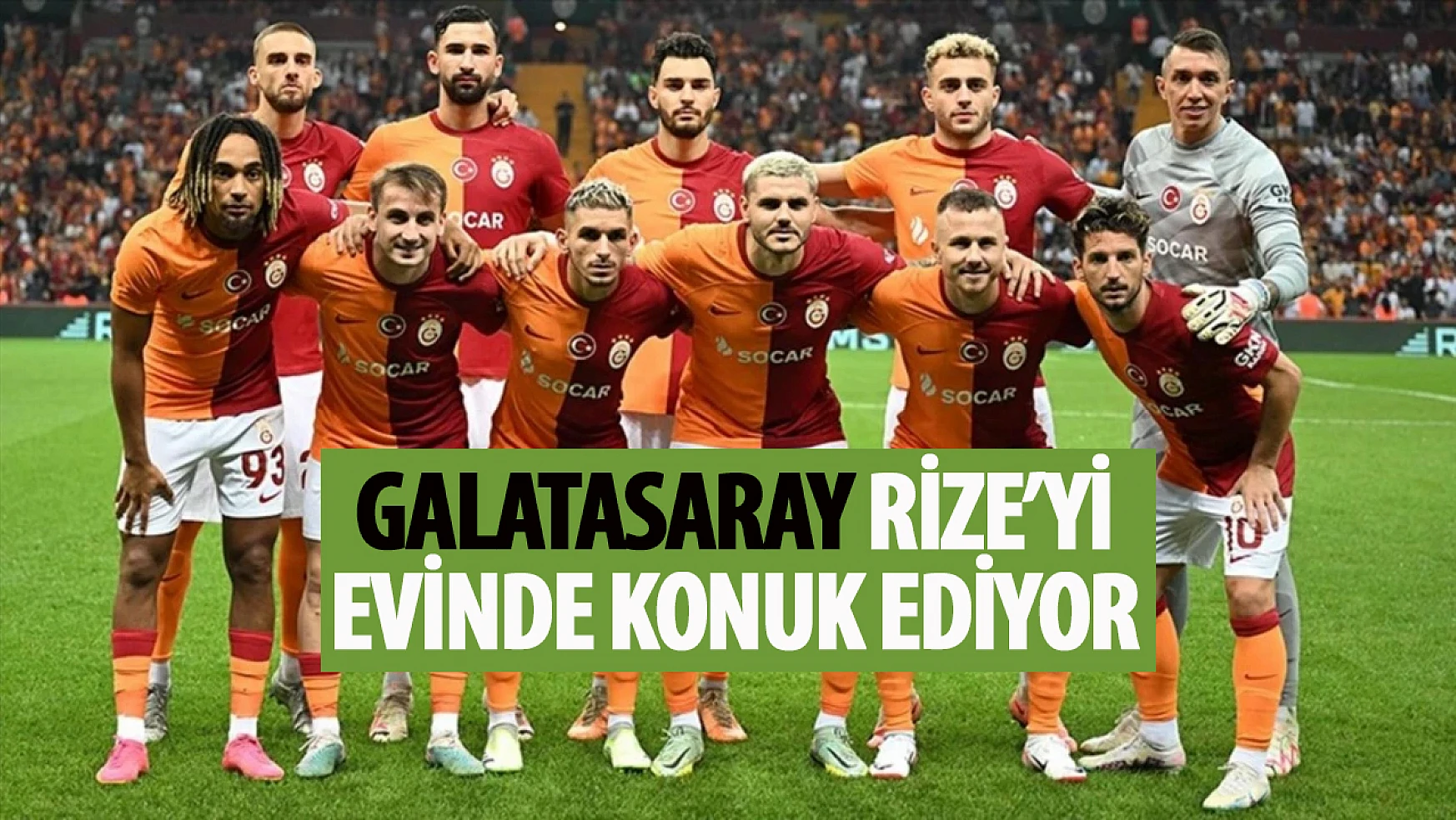 Galatasaray, evinde sahne alıyor!