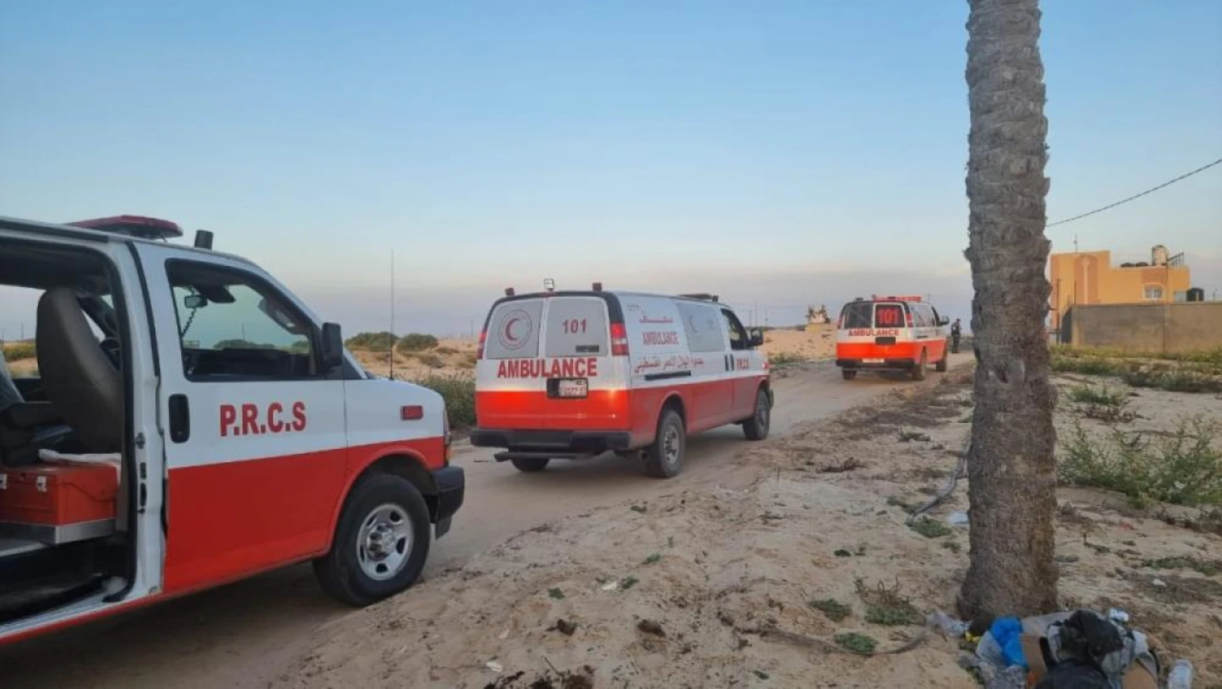 Gazze'de ölümle burun buruna olan 31 prematüre bebek başka bir hastaneye sevk edildi