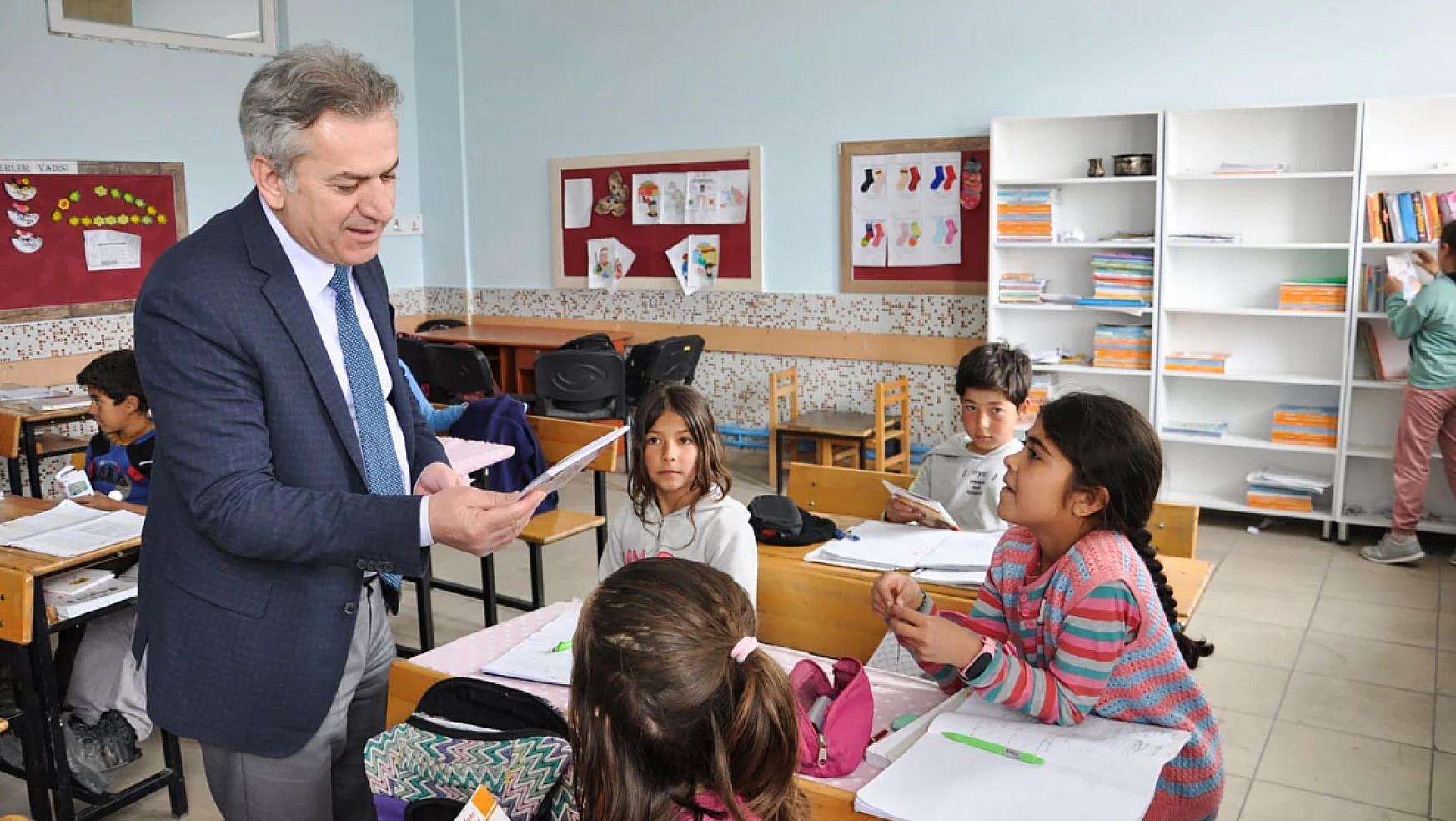İl Milli Eğitim Müdürü Murat Yiğit'in Emirgazi programı