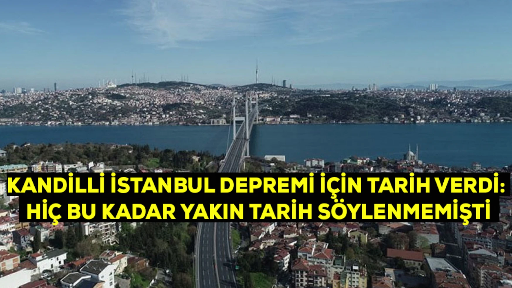 İstanbul depremi için uyarı: Hiç bu kadar yakın tarih söylenmemişti