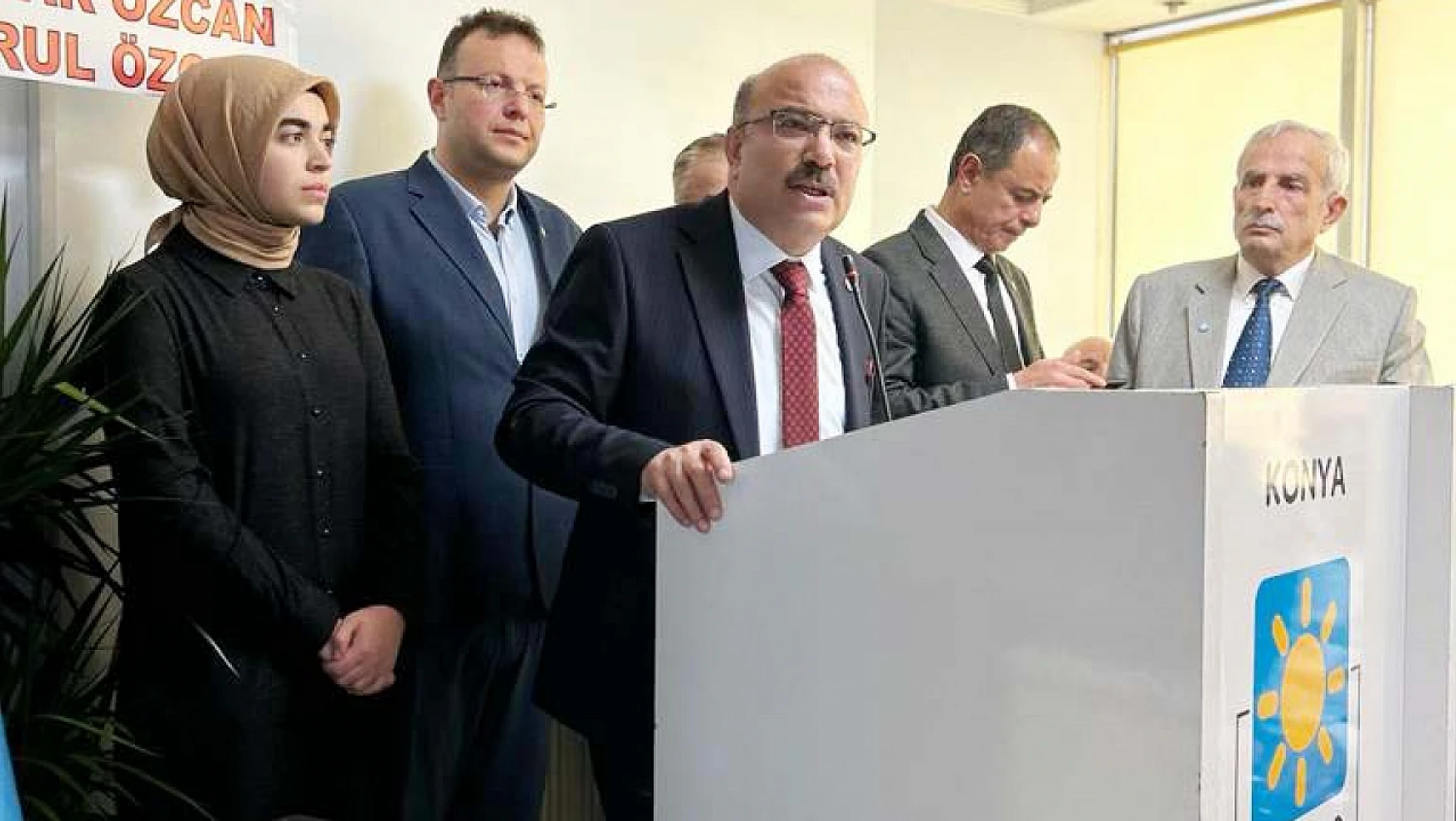 Kadir Ulusoy İYİ Parti Konya İl Başkanlığına adaylığını açıkladı