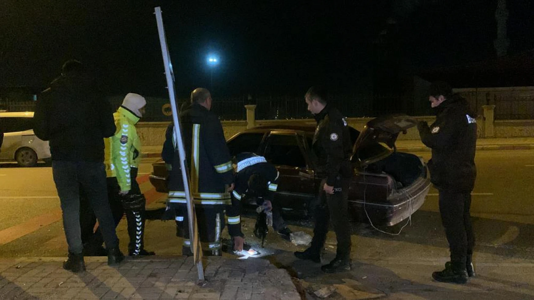 Karaman'da gizli buzlanma kazayı beraberinde getirdi: 2 yaralı