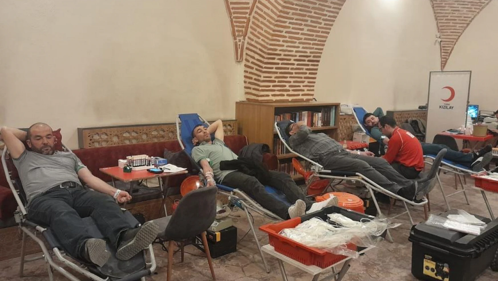 Karapınar'da kan bağışı kampanyası!