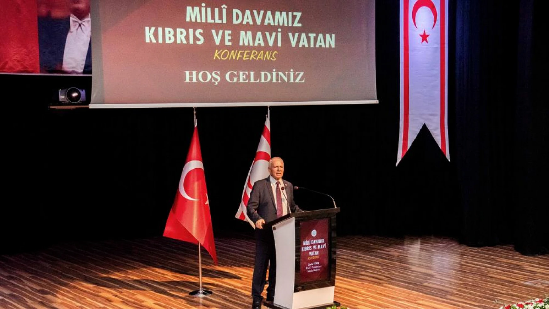 KKCT Cumhuriyet Meclisi Başkanı Zorlu Töre Konya'da konuştu! Avrupa'ya sert çıktı!