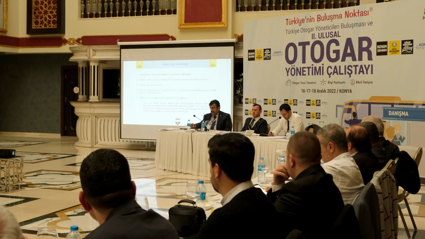 Konya Büyükşehir 2. Ulusal Otogar Yönetim Çalıştayı'na Ev Sahipliği Yaptı