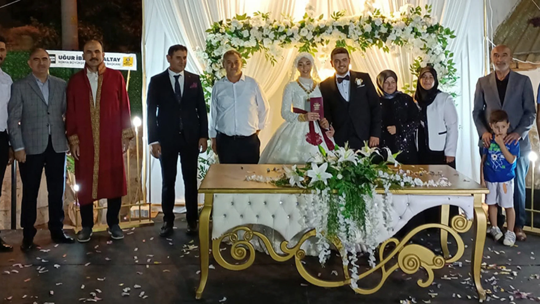 Konya Büyükşehir Belediyesi Başkanı Altay nikah kıydı
