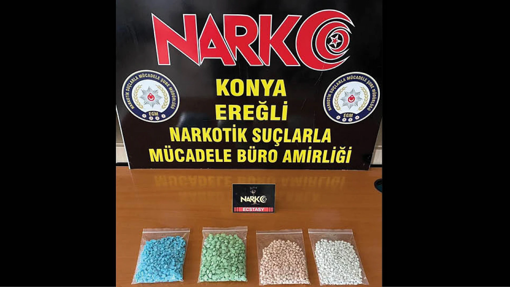 Konya'da 134 kilogram kaçak tütün ele geçirildi!