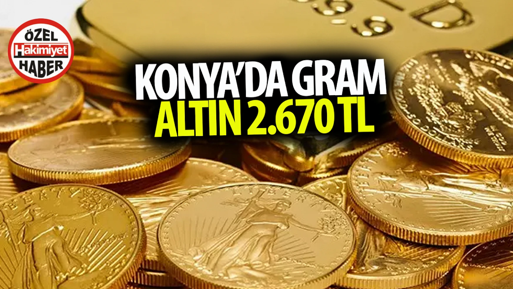Konya'da Altın Fiyatları Yükselişte: Yatırımcılar Alternatiflere Yöneliyor