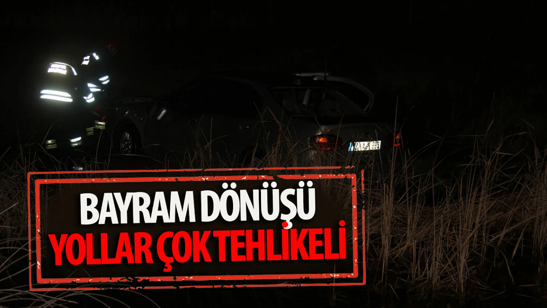 Konya'da bir otomobil direksiyon hakimiyetini kaybederek yoldan çıktı: 4 yaralı
