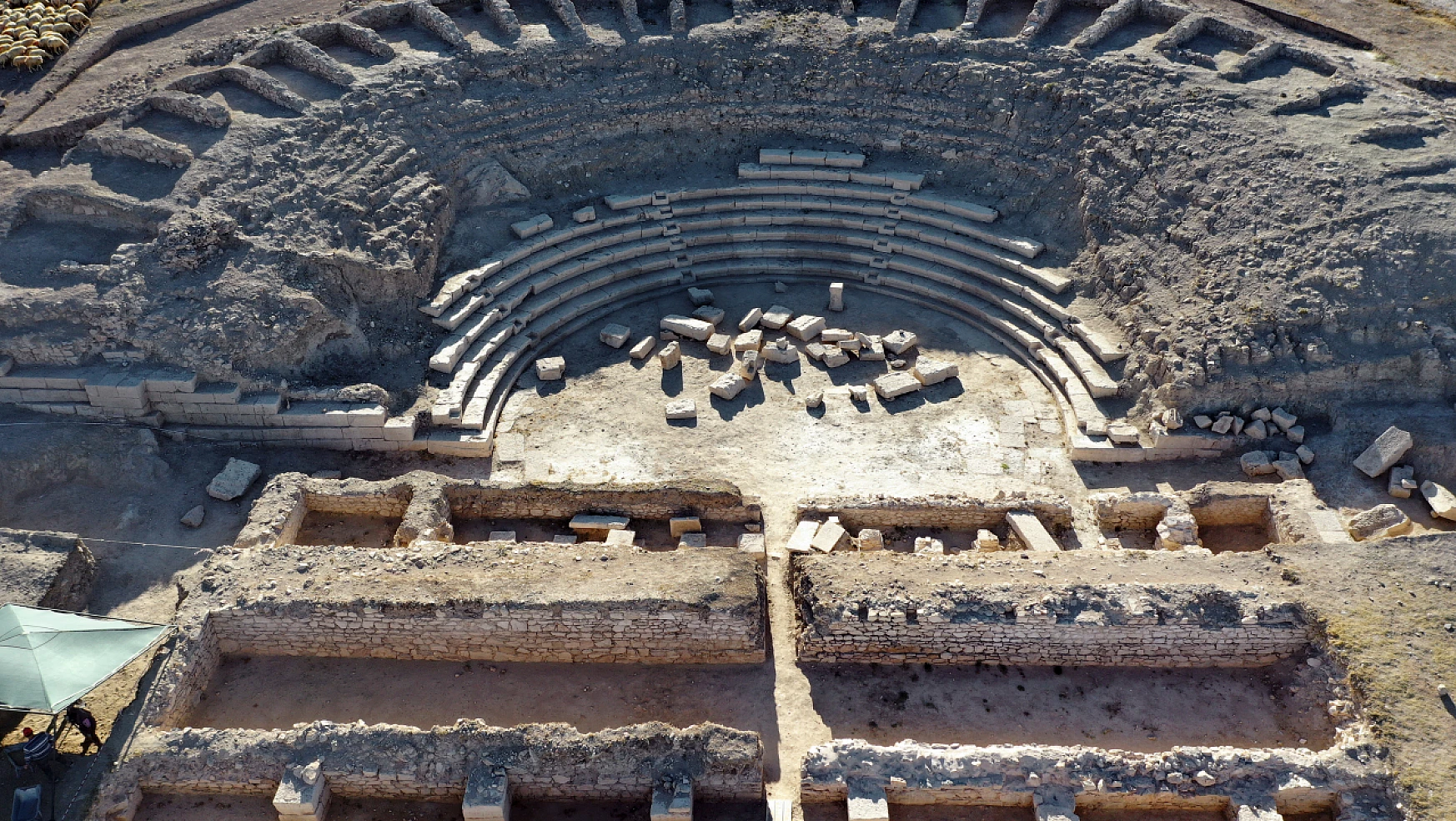Konya'da bulunan sunak, 1800 yıl öncesinin sosyo-kültürel yapısına ışık tutuyor