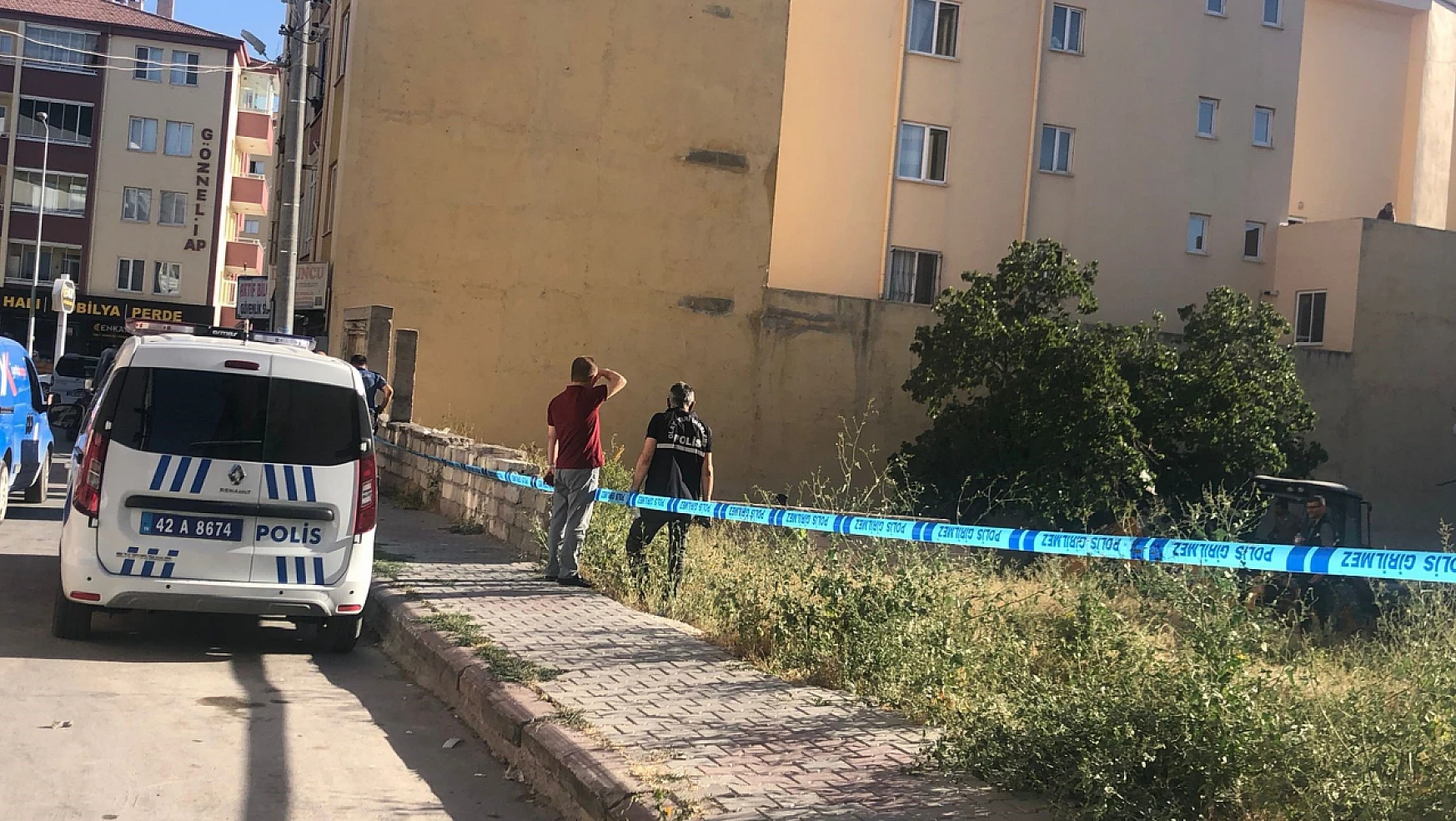 Konya'da ceset gömüldüğü ihbarı polisi alarma geçirdi