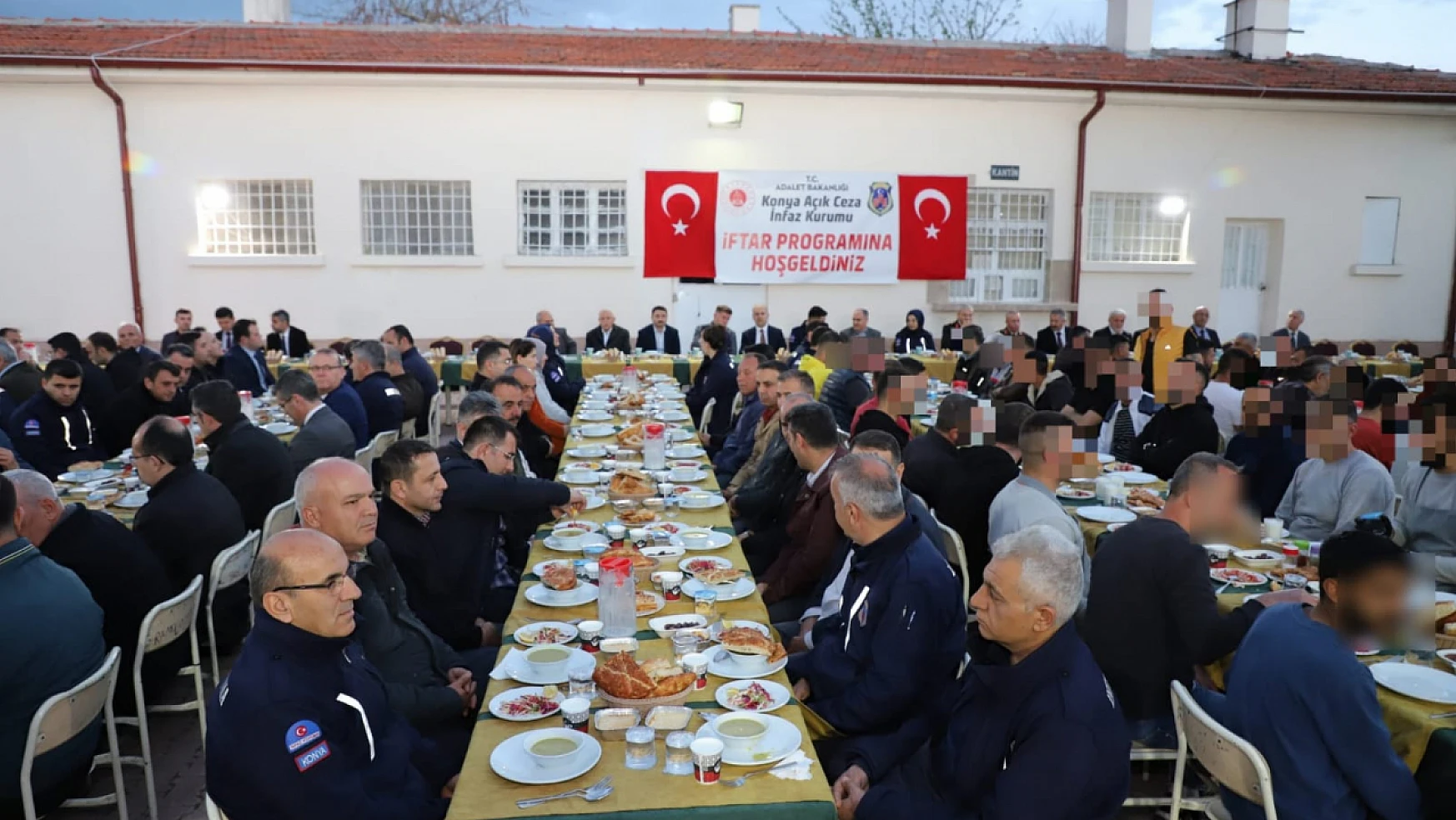 Konya'da  Ceza İnfaz Kurumunda iftar programı yapıldı