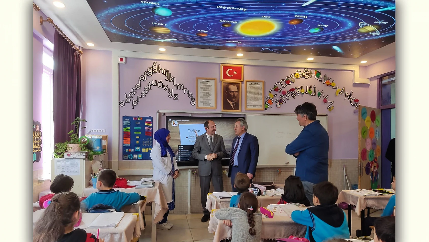 Konya'da İl Milli Eğitim Müdürünün depremzede ziyaretleri devam ediyor