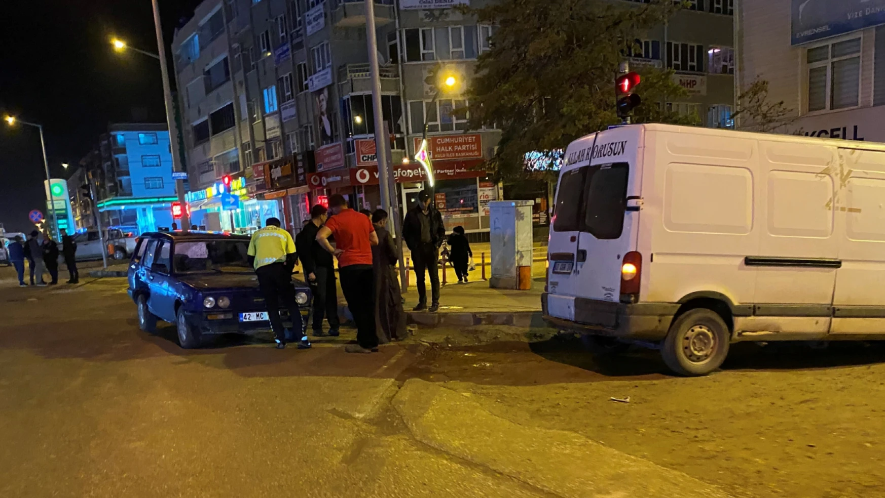 Konya'da kaza: 9 kişi yaralandı