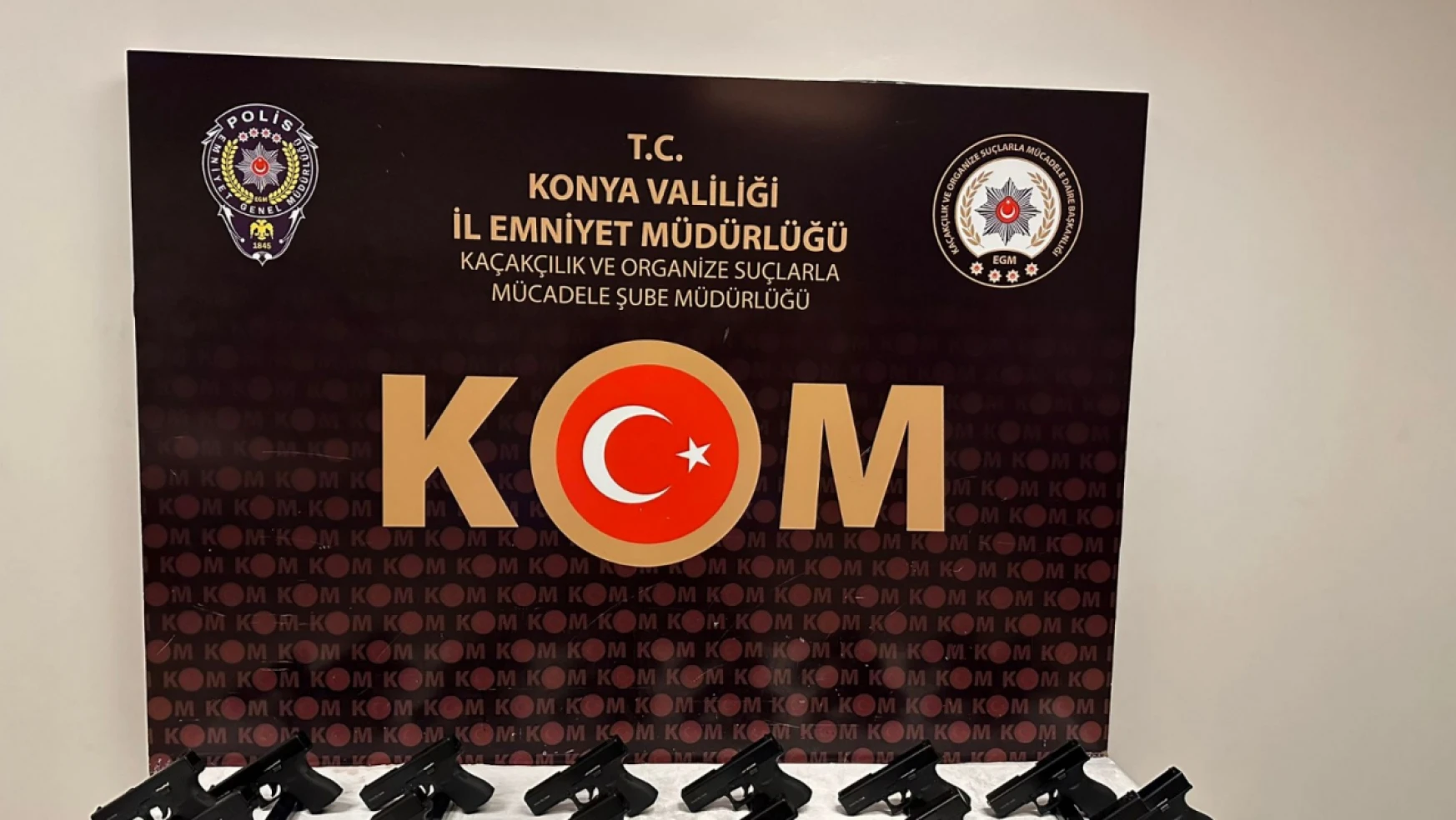 Konya'da Silah Kaçakçılarına Operasyon: 4 Gözaltı