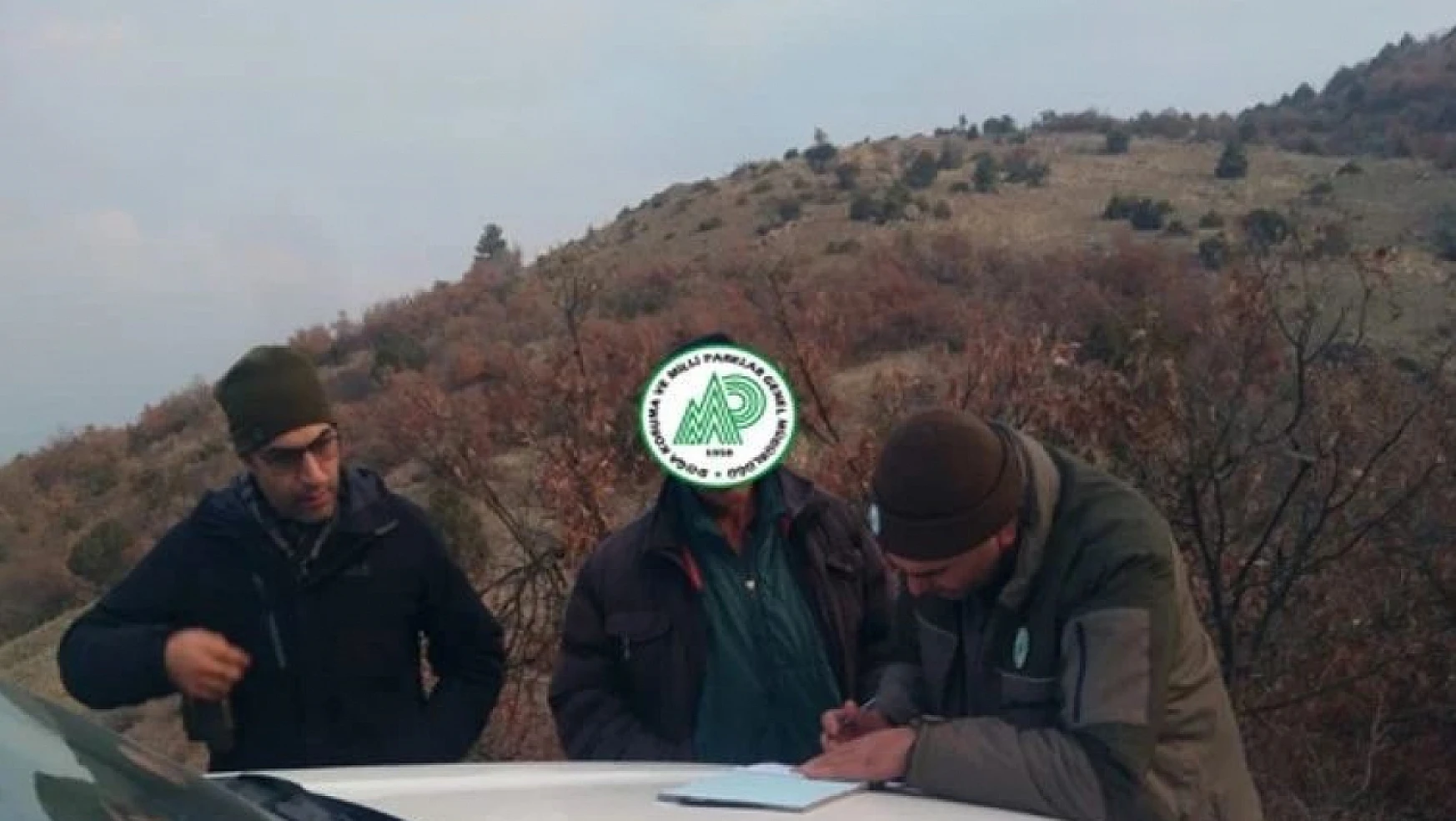Konya'da yasa dışı avlanan avcıya ceza yağdı