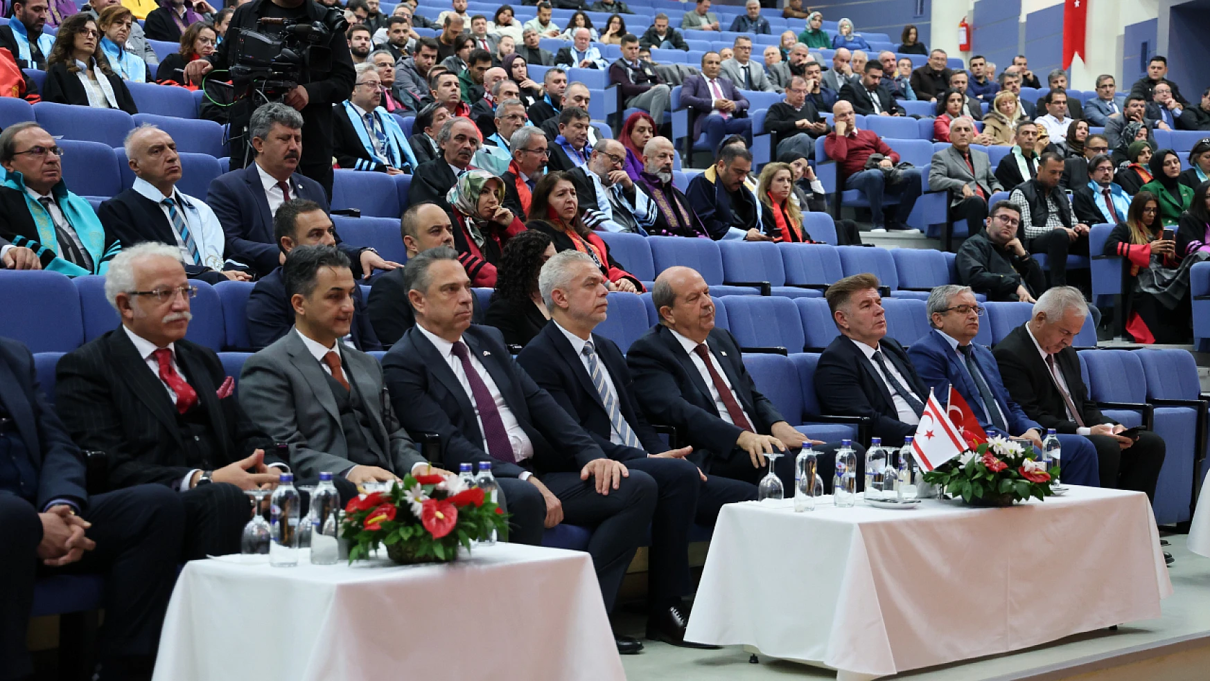 Konya'daki o üniversitede akademik yıl açılışı oldu: KKTC Cumhurbaşkanına fahri doktora ünvanı verildi!