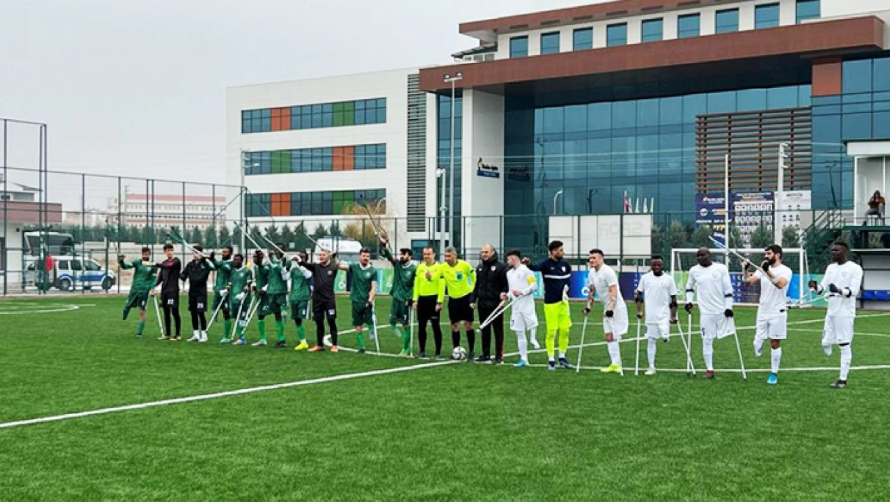 Konya Engelliler Gücü Spor Kulübü Ampute Futbol Takımı farkla kaybetti