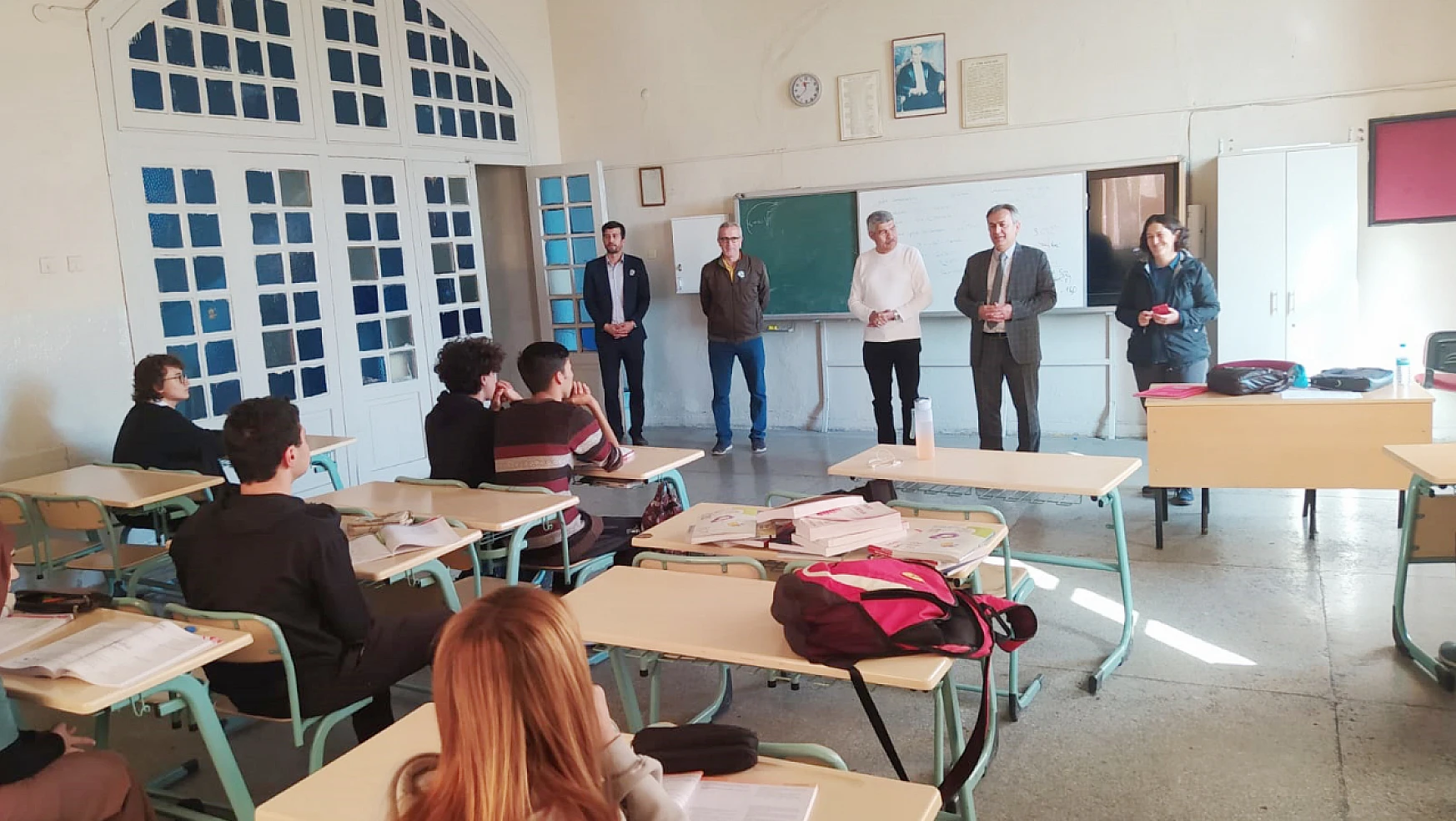 Konya İl Millî Eğitim Müdürü Murat Yiğit Konya Lisesini ziyaret etti