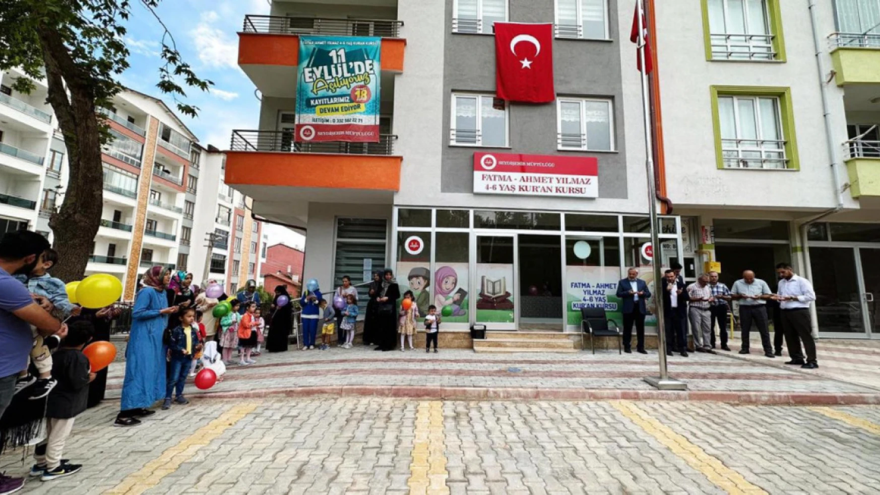 Konya'nın o ilçesinde 4-6 Yaş Grubu Kur'an Kursu Açıldı