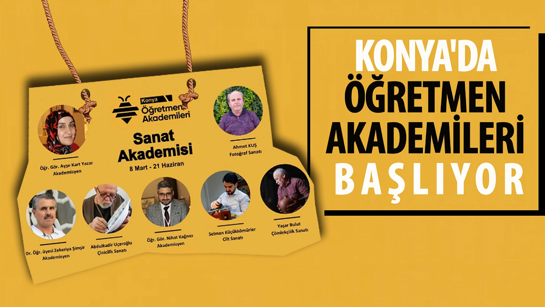 Konya'da Öğretmen Akademileri başlıyor