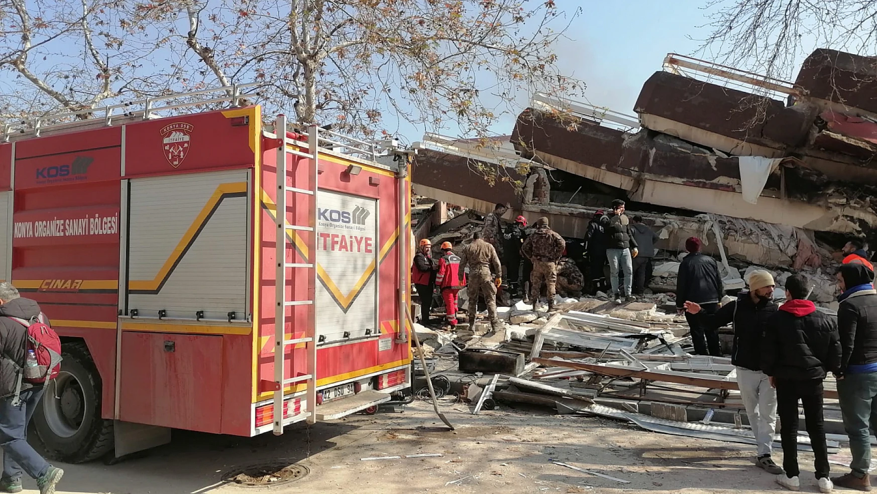 Konya Organize Sanayi Bölgesi'nden deprem bölgesine yardım seferberliği