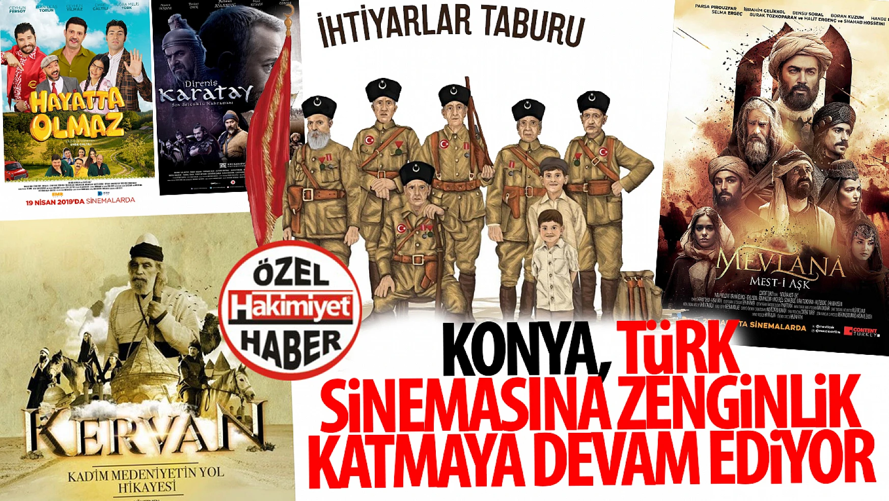 Konya, Türk Sinemasına Zenginlik Katmaya Devam Ediyor: İşte Çekilen Filmlerin Tam Listesi