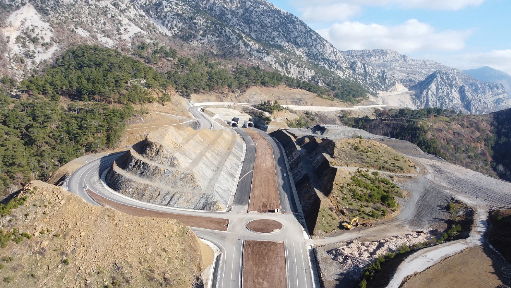Konya'yı, Antalya'ya bağlayan tünel yılda 34 milyon lira tasarruf sağlayacak
