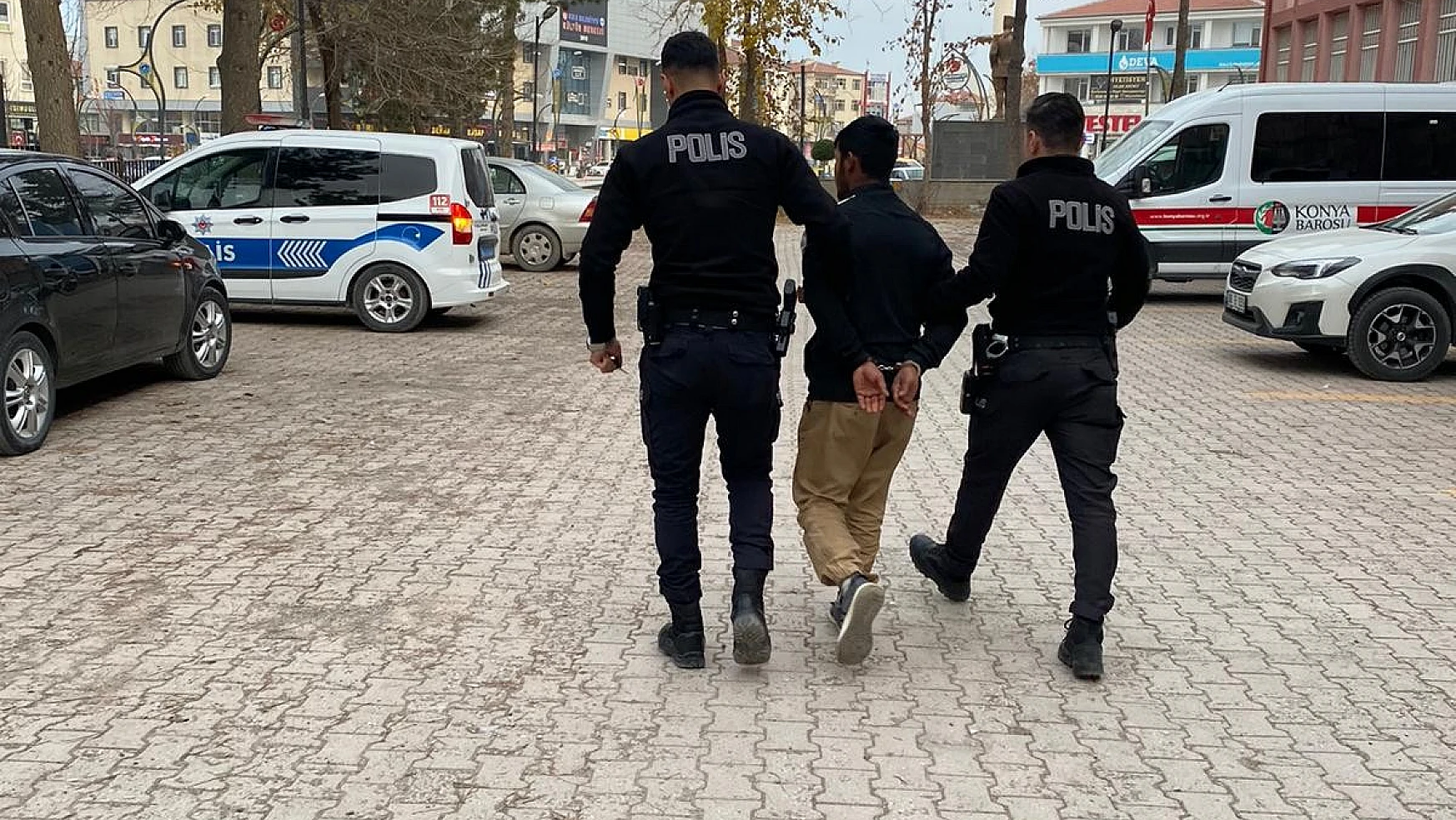 Konya'da İş yerinden hırsızlık yapan zanlı tutuklandı