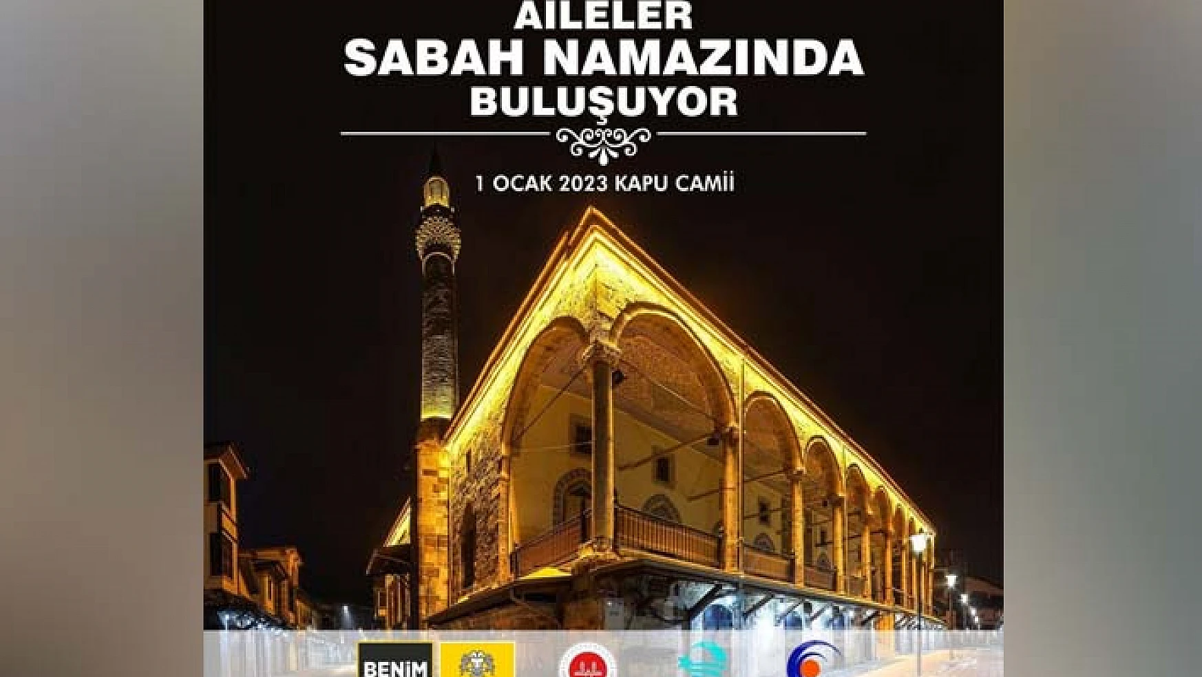 Konya'da yeni yılın ilk günü anlamlı etkinlik