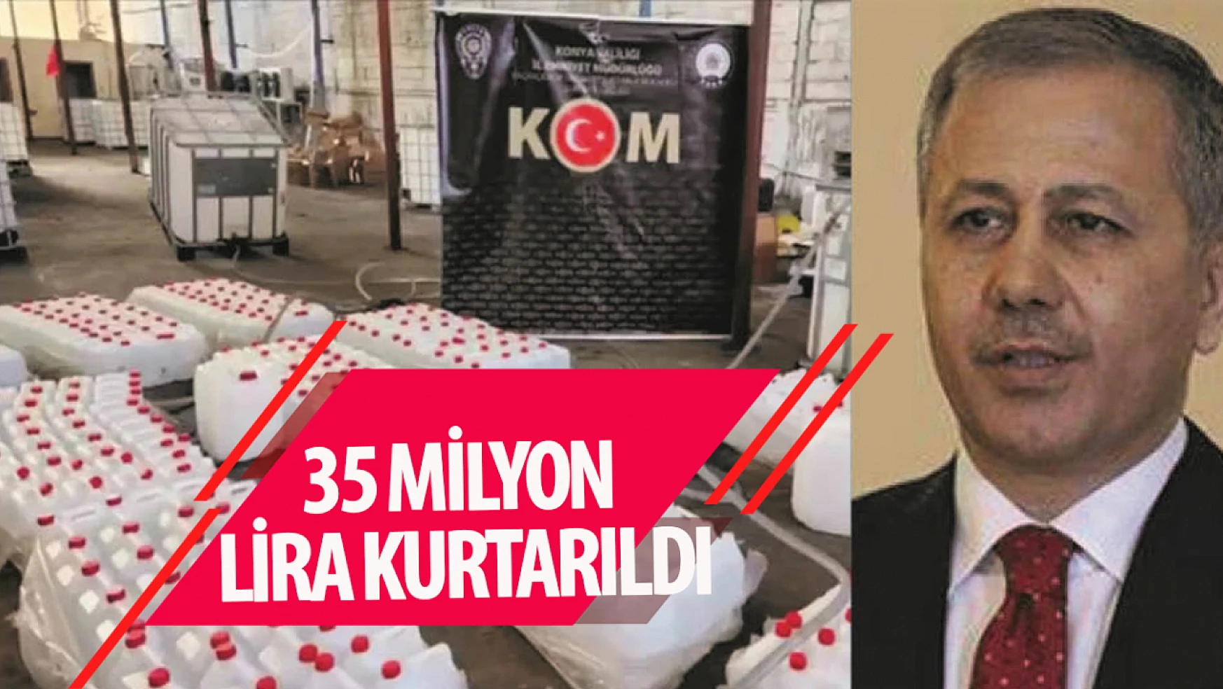 Konyalı bakan açıkladı! Aralarında Konya'da var! 35 milyon liralık vergi kaybının önüne geçildi!
