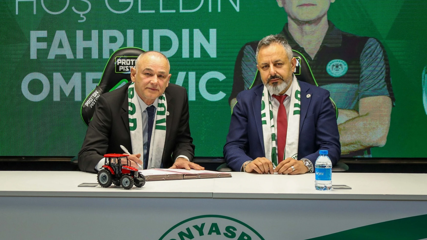 Konyaspor, Fahrudin Omerovic ile resmi sözleşme imzaladı!