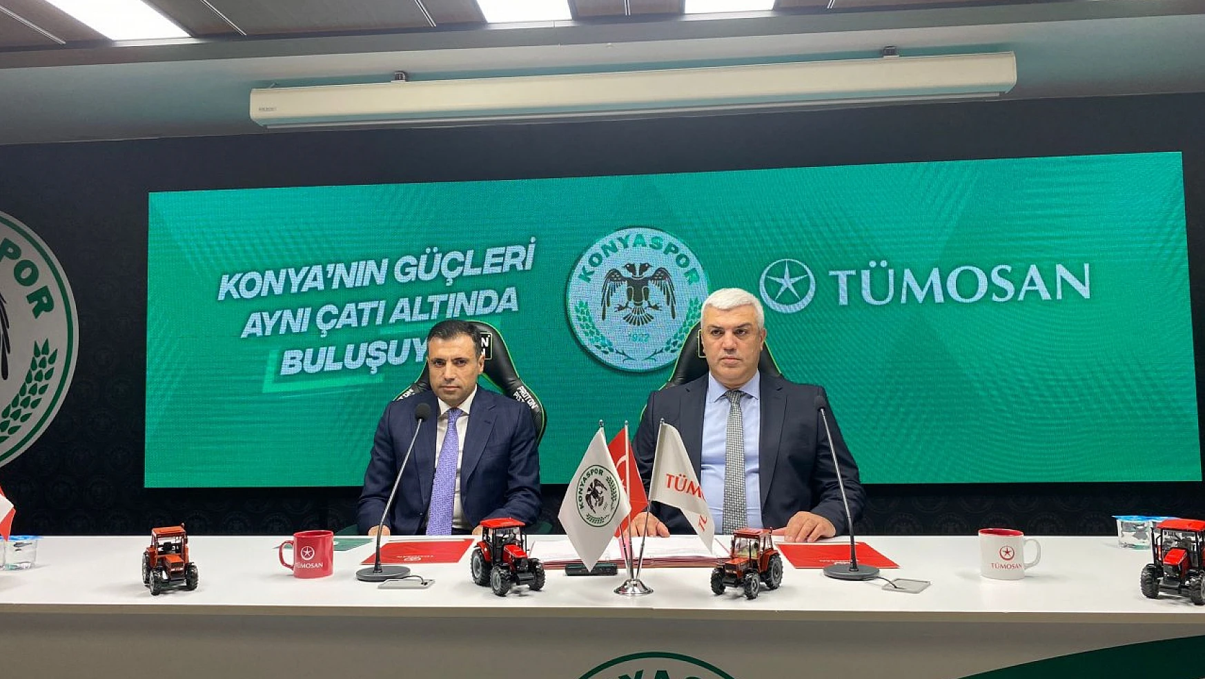 Konyaspor ile TÜMOSAN  arasındaki Anlaşma resmiyete döküldü!