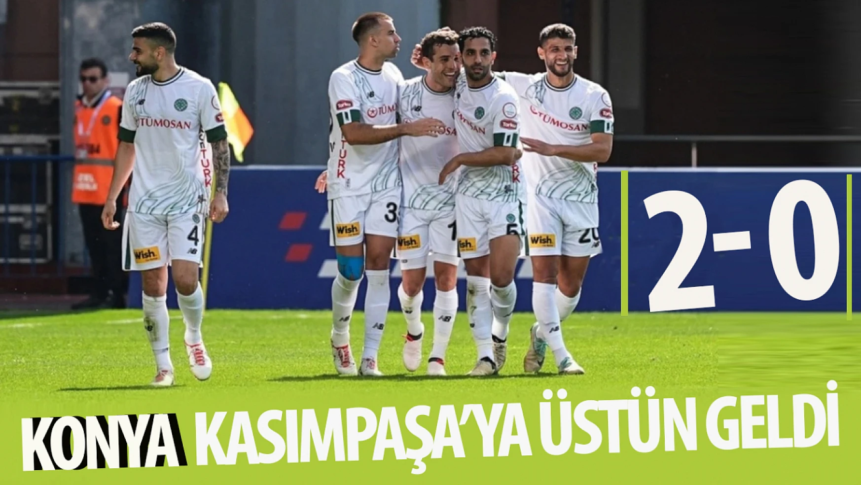 Konyaspor, Kasımpaşa'yı 2-0 mağlup etti