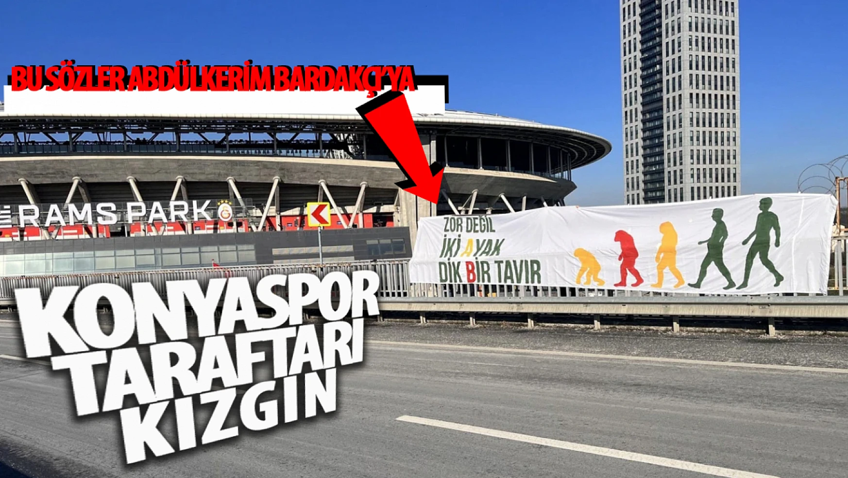 Konyaspor taraftarlarından Abdülkerim Bardakcı'ya tepki!