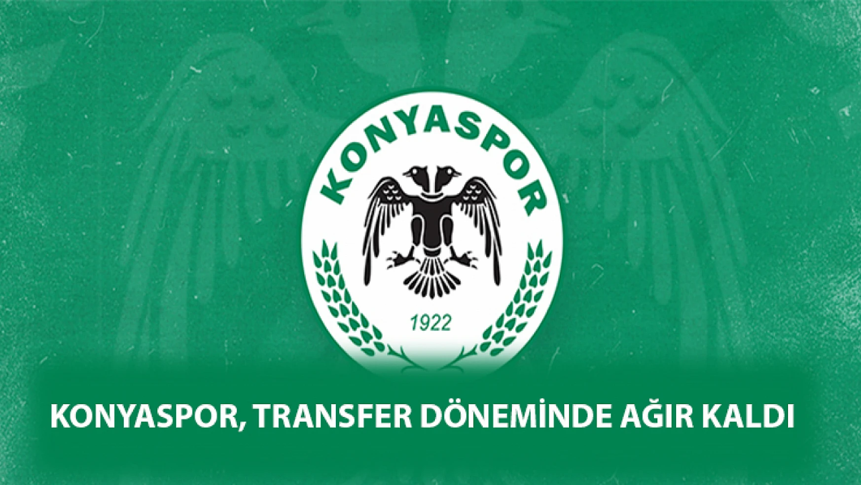 Konyaspor, transfer döneminde ağır kaldı