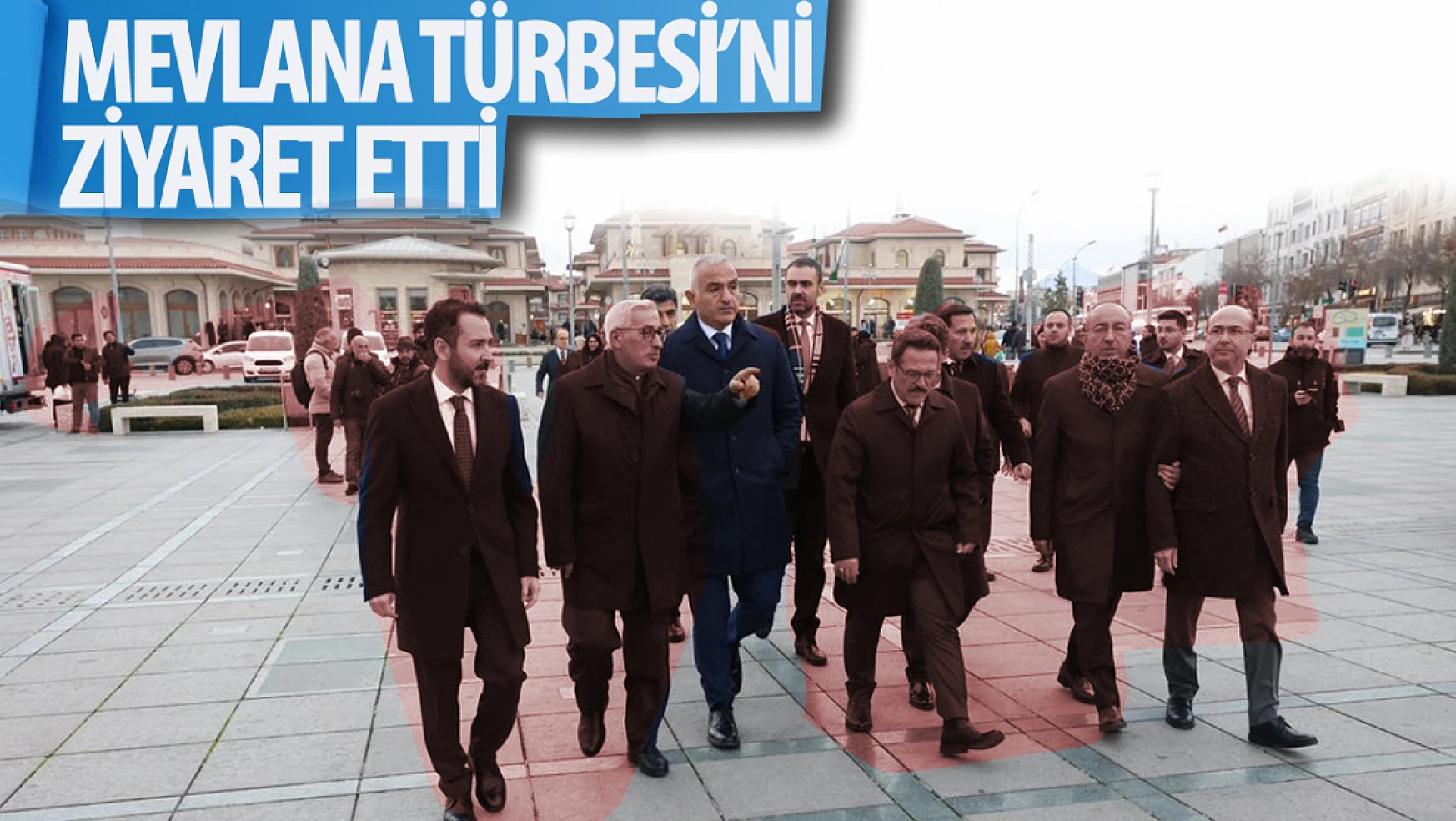 Kültür ve Turizm Bakanı Mehmet Nuri Ersoy, Mevlana Türbesi'nde