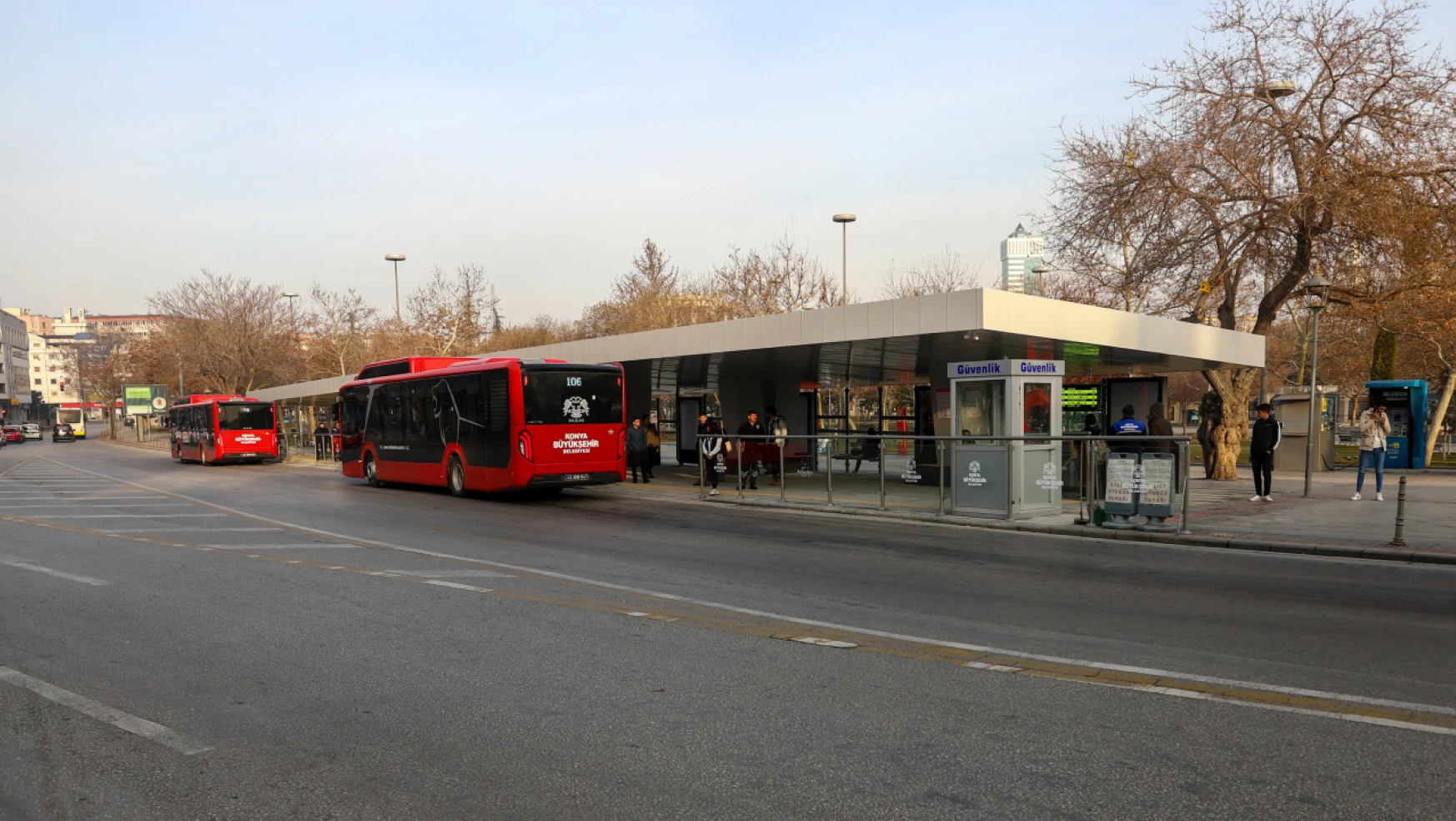 Kültürpark Otobüs Durakları hizmet vermeye başladı