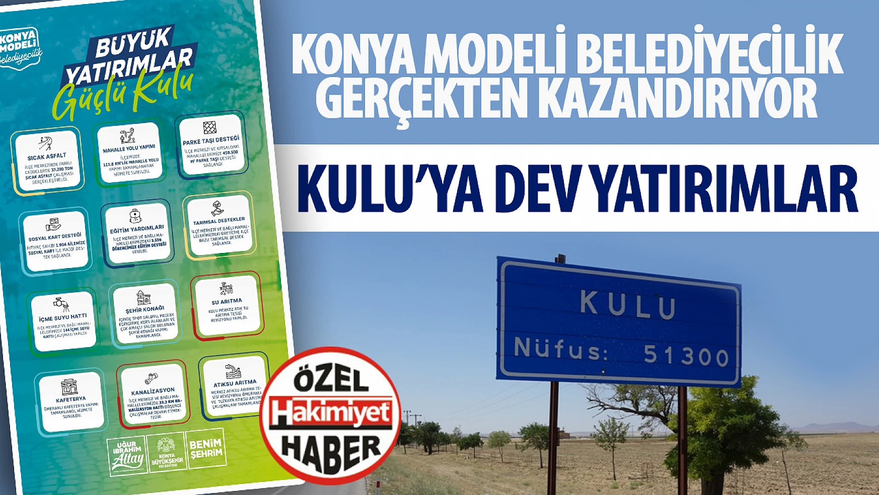 Kulu, Konya Modeli Belediyecilikle Değişime Tanıklık Ediyor!