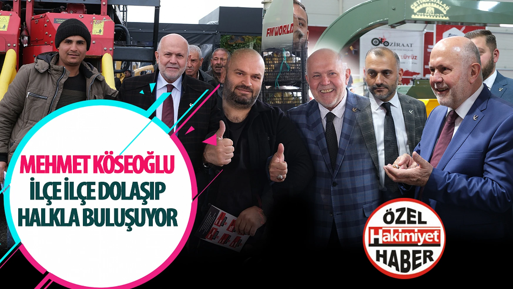 Mehmet Köseoğlu, Konya Büyükşehir Belediye Başkanlığı İçin Halkla Buluşuyor