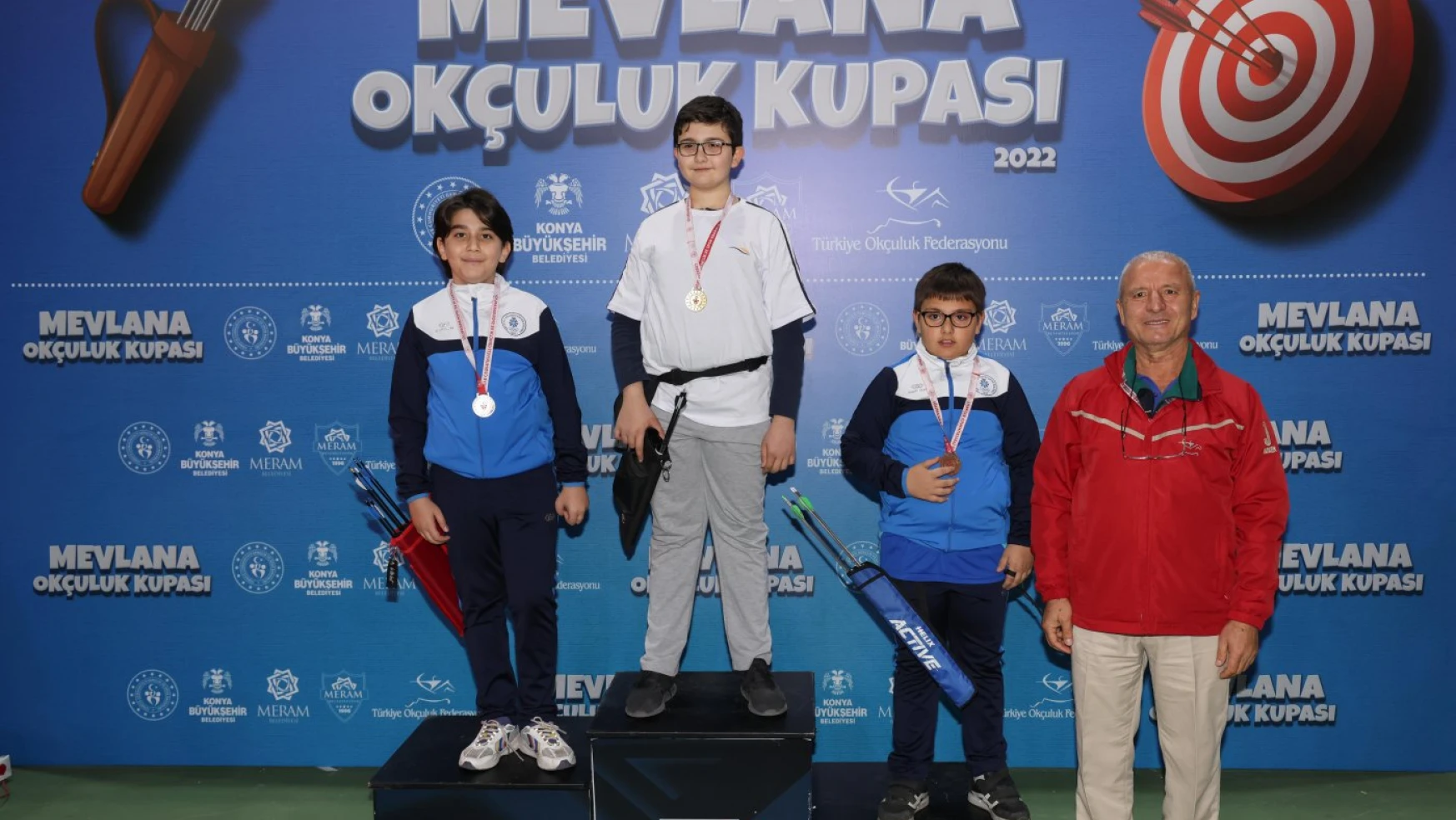 Mevlana Okçuluk Turnuvasında Meram Belediyespor rüzgarı esti