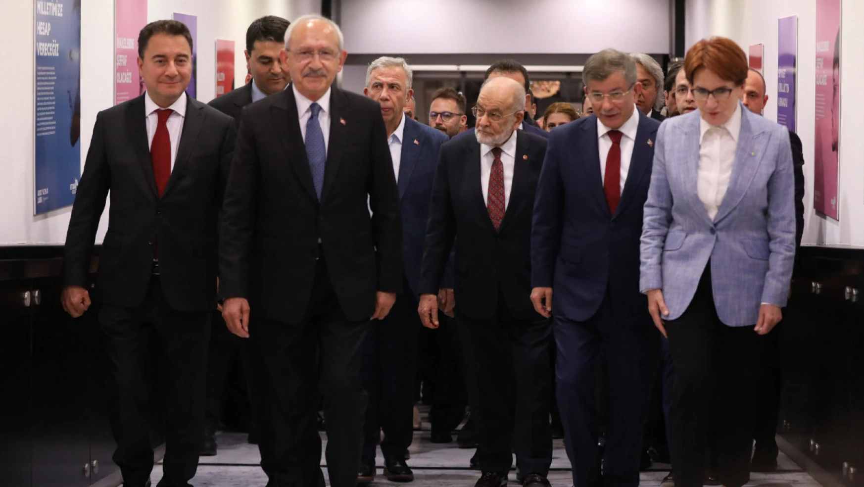 Millet İttifakı'nın genel başkanları CHP'de bir araya gelecek