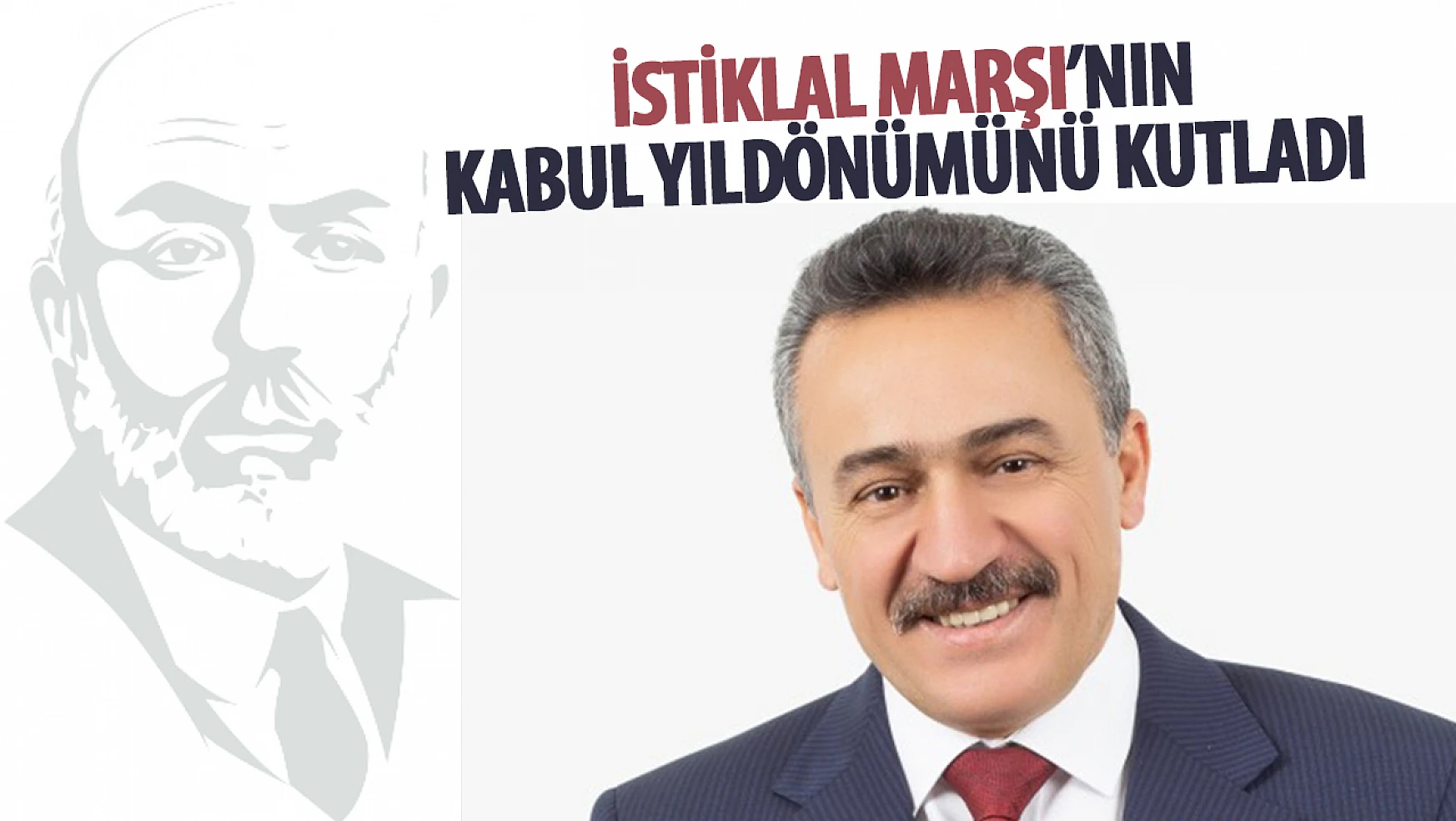 Seydişehir Belediye Başkanı Mehmet Tutal, 'Milli Marşımızın Kabulünün 103. Yılı kutlu olsun'
