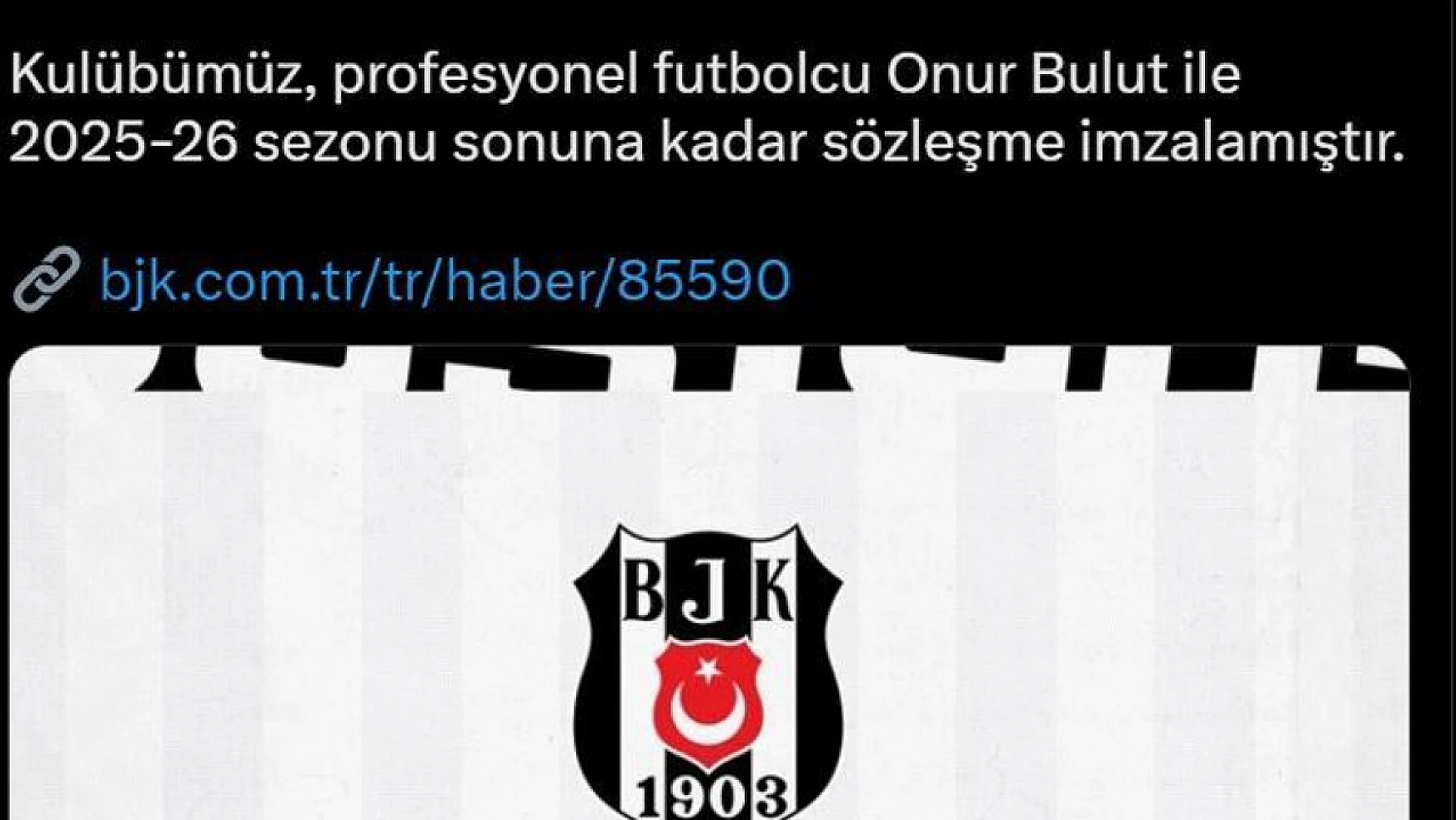 Onur Bulut Beşiktaş'ta