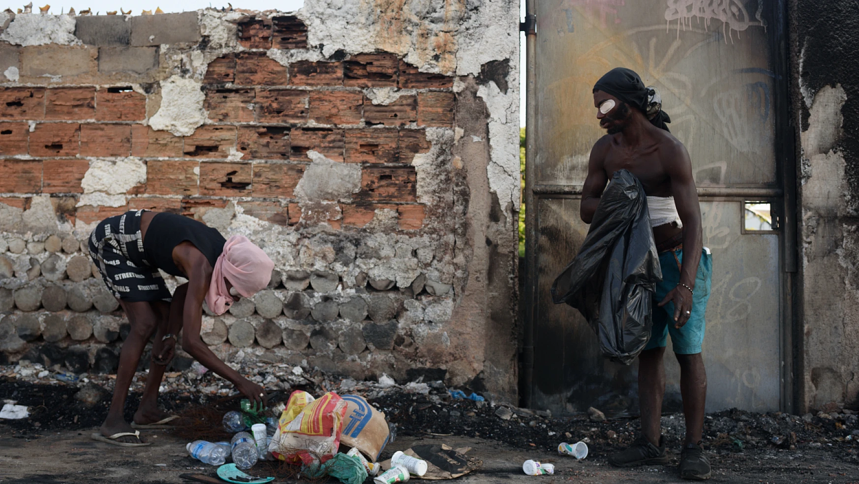 Rio de Janeiro'daki Afrikalı mülteciler zorlu koşullarla mücadele ediyor